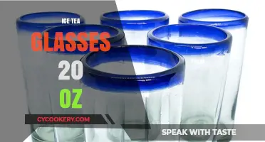 Refreshing Sips: Best 20 oz Iced Tea Glasses for Summer