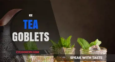 Elegant Iced Tea Goblets: Perfect Glassware for Refreshing Summer Sips