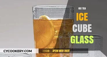 Refreshing Iced Tea with Ice Cubes: Perfect Glassware Guide