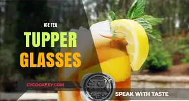 Refreshing Sips: Ice Tea Tupper Glasses for Summer Enjoyment