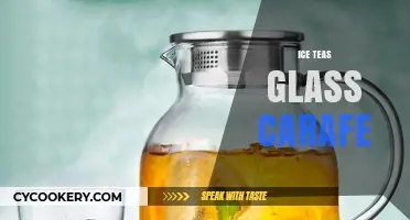 Elegant Ice Tea Glass Carafe: Perfect Brew for Refreshing Moments