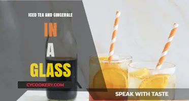 Refreshing Iced Tea and Ginger Ale: A Perfect Glass Blend