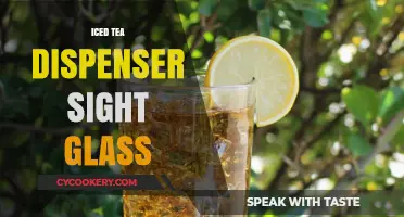 Enhance Your Iced Tea Dispenser with a Sight Glass Upgrade