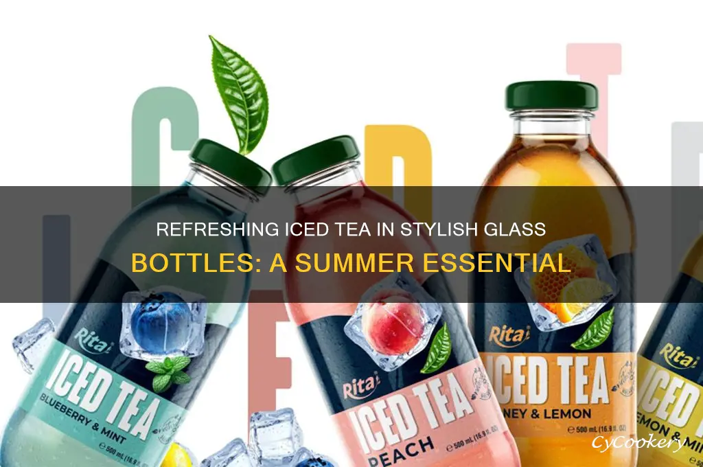 iced tea glass bottle