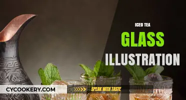 Charming Iced Tea Glass Illustration: Creative Design Ideas & Inspiration