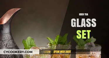 Chill in Style: The Perfect Iced Tea Glass Set Guide
