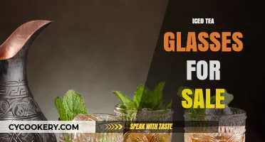 Elegant Iced Tea Glasses for Sale: Perfect Summer Sips