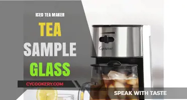 Discover the Perfect Brew: Iced Tea Maker & Glass Sample Guide