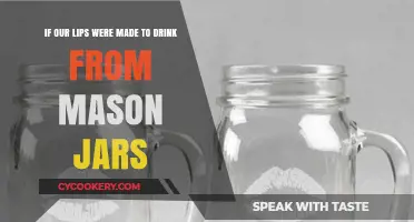 Sipping Simplicity: The Charm of Mason Jar Lips and Nostalgia