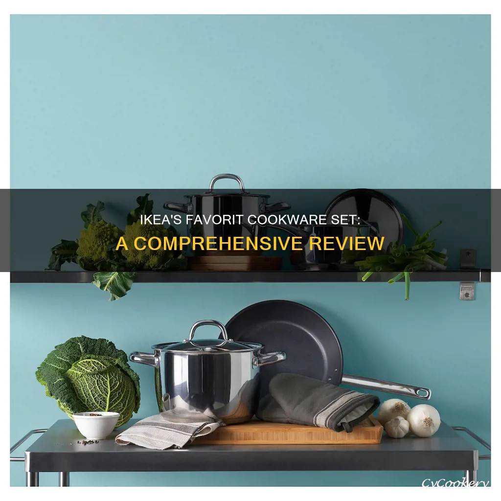 ikea favorit cookware set