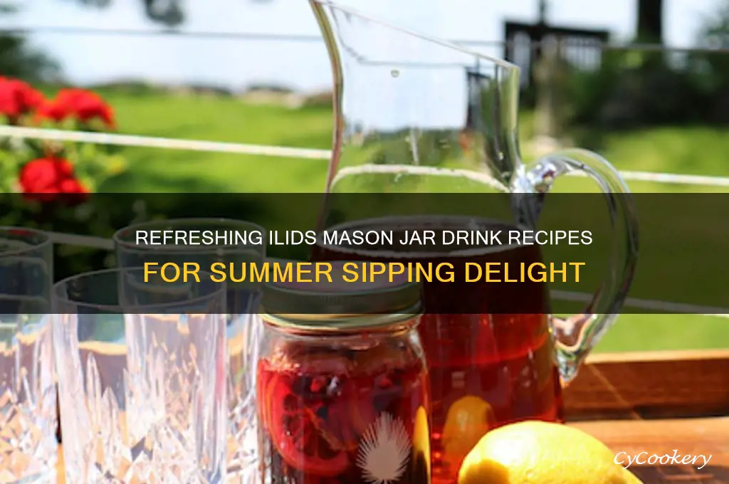 ilids mason jar drink