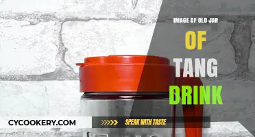 Nostalgic Tang Drink Jar: A Vintage Image Unveiled