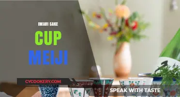 Elegant Imari Sake Cup: Meiji Era Craftsmanship and Cultural Significance