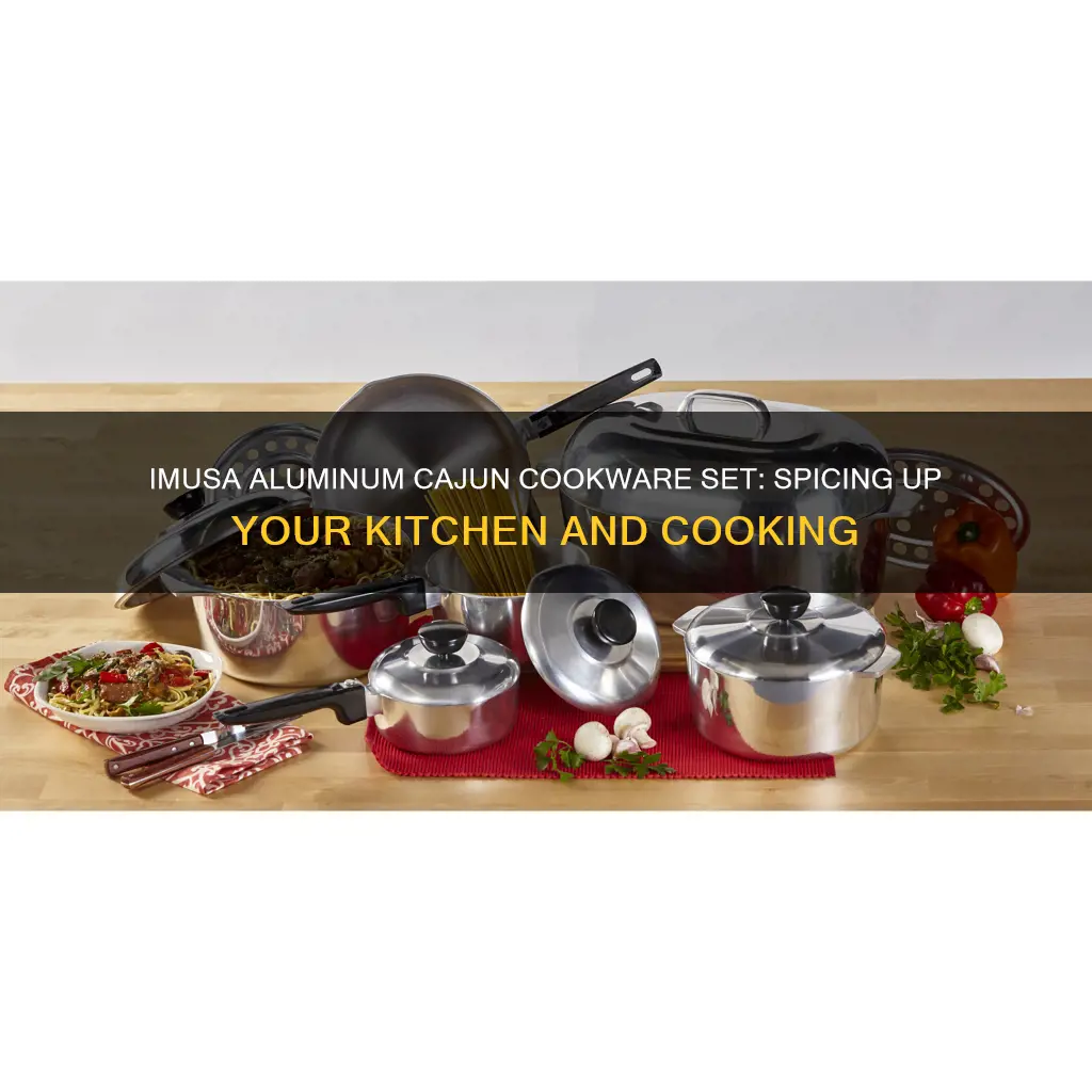 imusa aluminum cajun cookware set