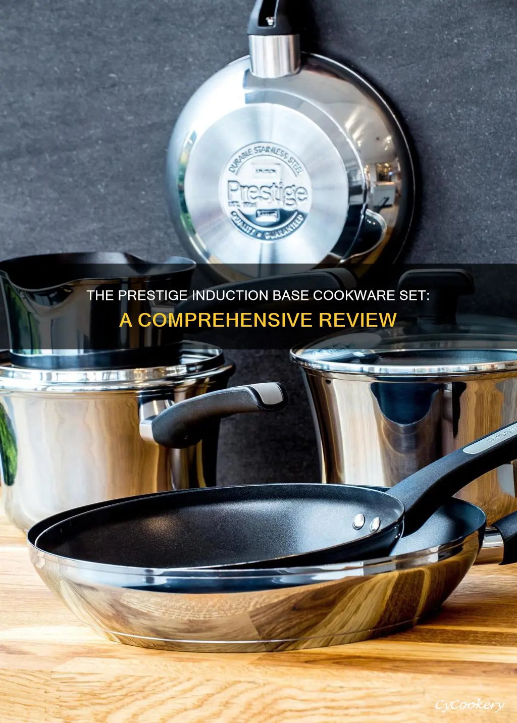 induction base cookware set prestige