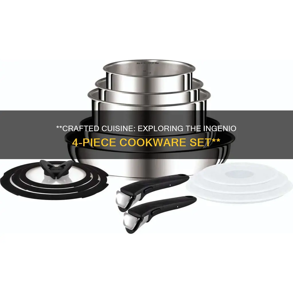 ingenio 4 piece cookware set