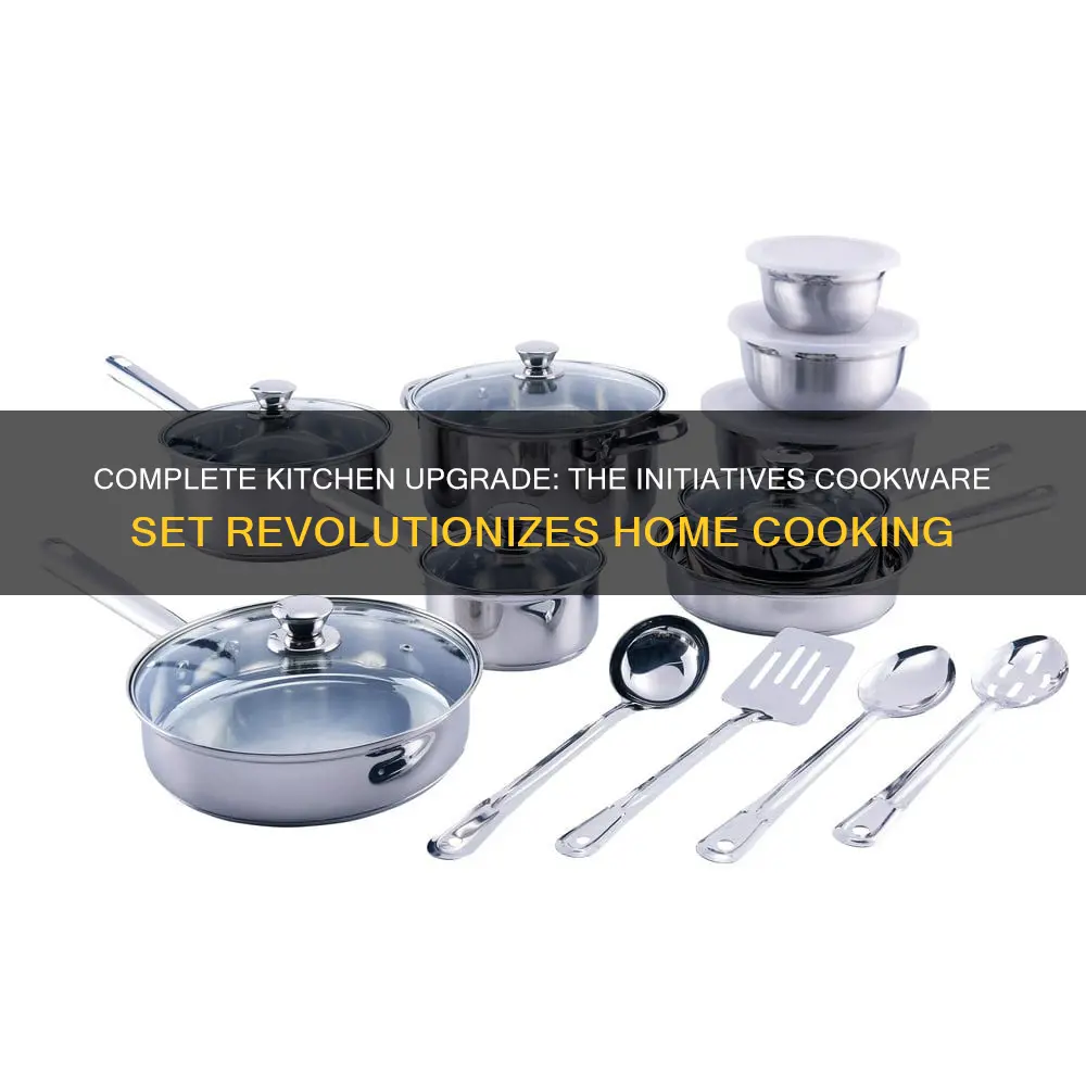 initiatives 18 piece cookware set