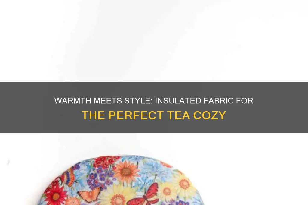 insulated fabric for tea cozy