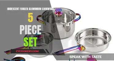 Shimmering Kitchen Symphony: Iridescent Forged Aluminium Cookware Set Unveiled