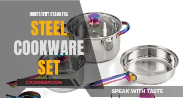 Iridescent Stainless Steel Cookware Set: Elevating Your Culinary Creations