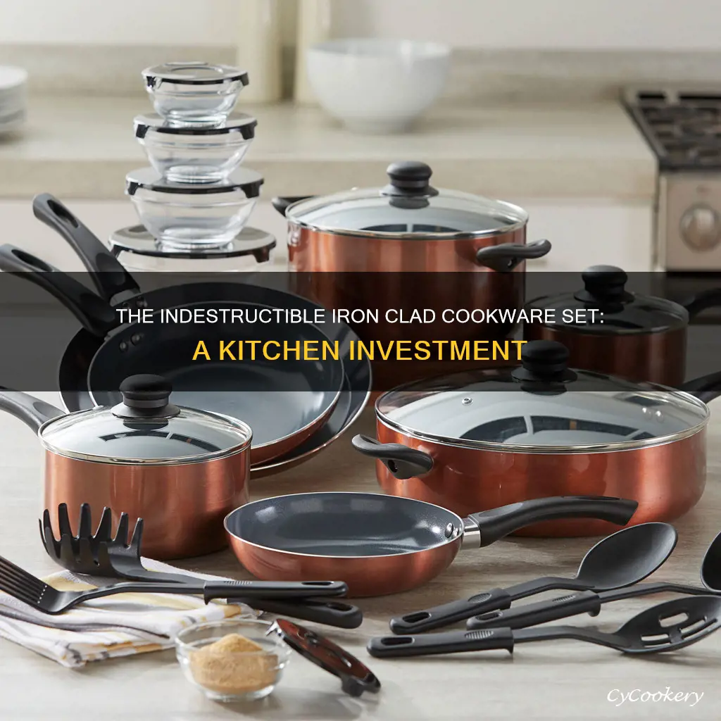 iron clad cookware set