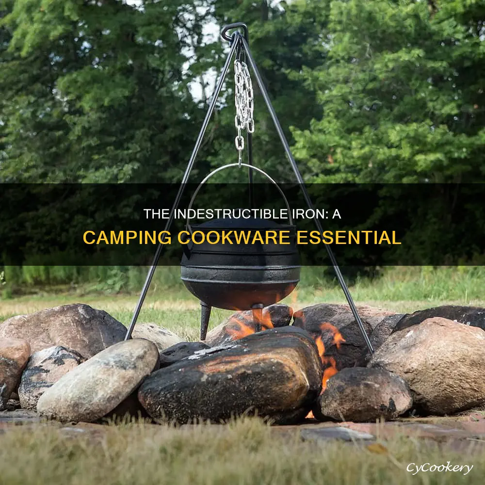 iron cookware sets for camping