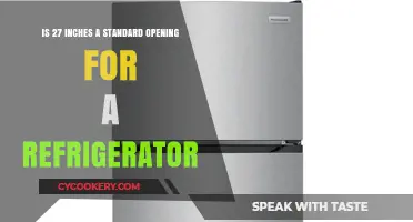 Exploring Refrigerator Dimensions: Is 27 Inches Standard?