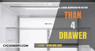 Which Refrigerator Style Reigns Supreme: 3-Door vs. 4-Drawer?