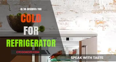 Is 35 Degrees Fahrenheit Too Cold for Your Refrigerator?