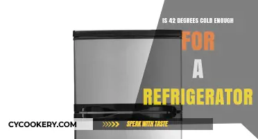 Is 42 Degrees Cold Enough for a Refrigerator? Find Out!
