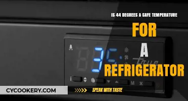 Chilling Facts: Is 44 Degrees Safe for Your Fridge?