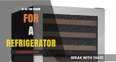 Is 45 Degrees Too Warm for Your Refrigerator? Find Out Now!