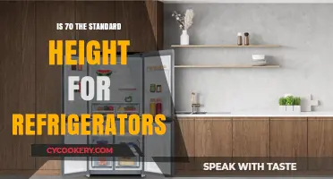 Standard Refrigerator Height: Is 70 Inches the Norm?