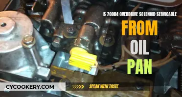 How to Service 700R4 Overdrive Solenoid via Oil Pan?