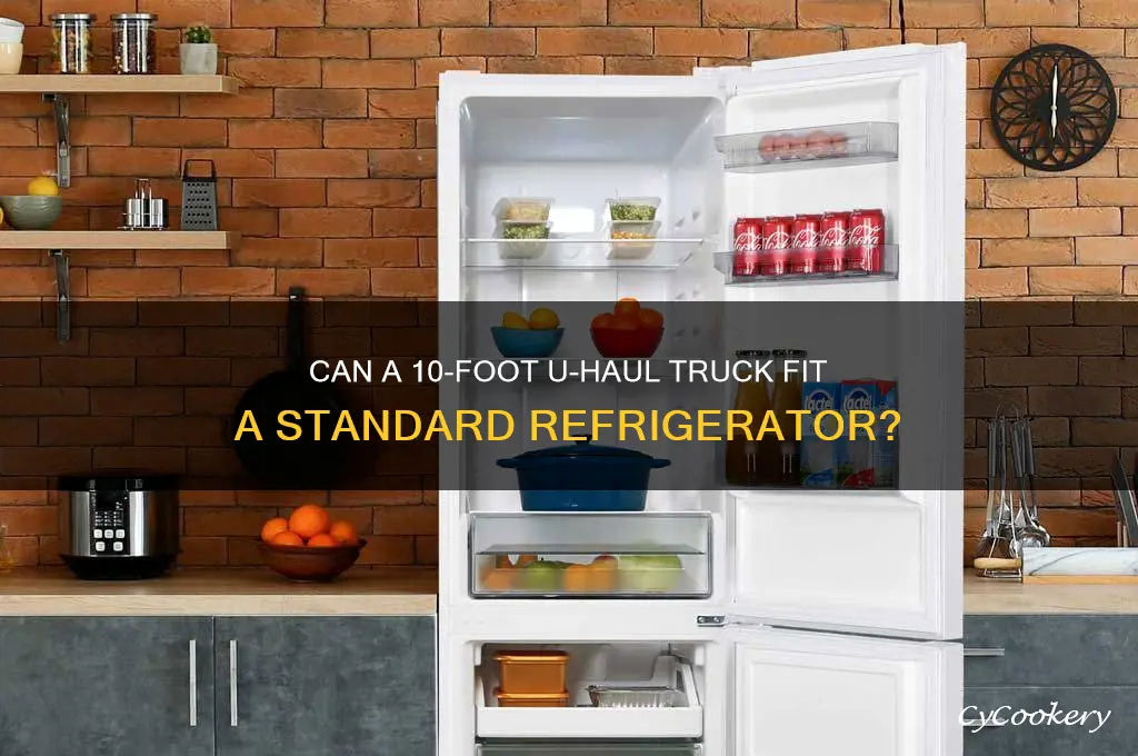 is a 10 u haul truck refrigerator
