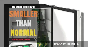 Compact or Standard? Understanding 21-Inch Refrigerator Sizes