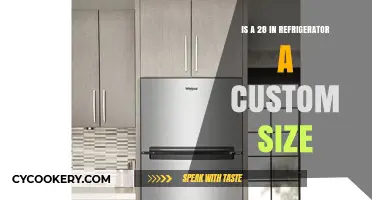 Exploring Refrigerator Sizes: Is 28 Inches a Custom Fit?