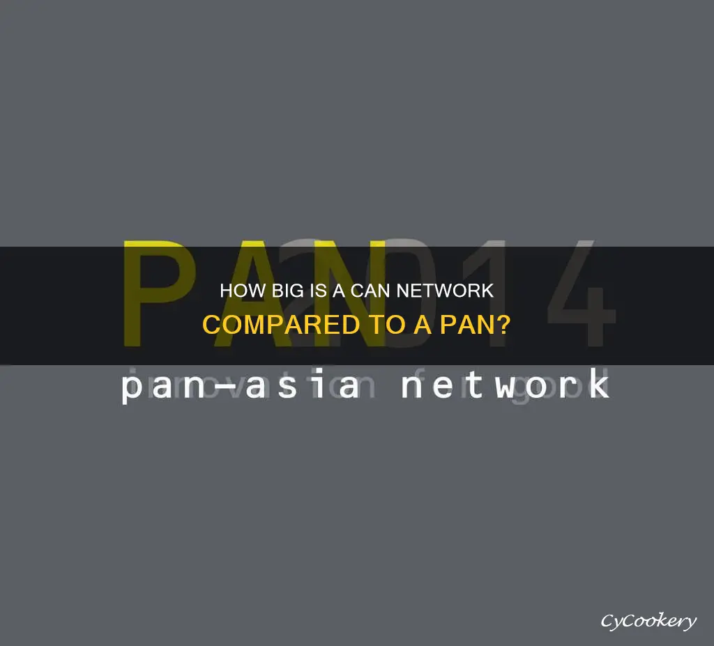 is a can network bigger than a pan