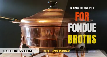 Chafing Dishes for Fondue: A Tasty Combination?