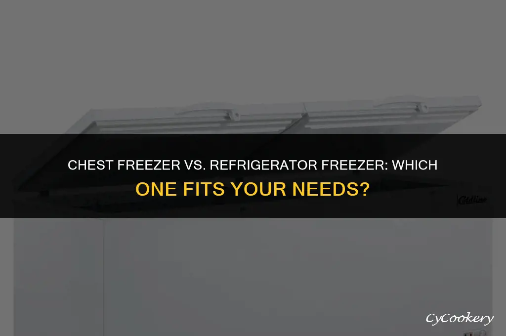 is a chest freezer better than a refrigerator freezer