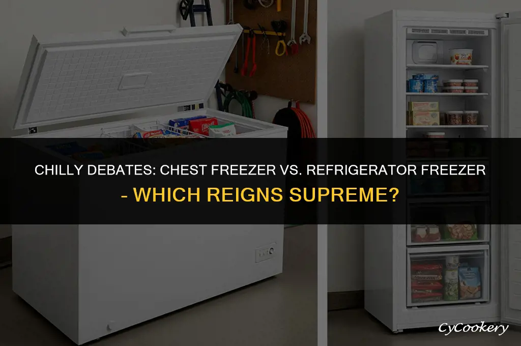 is a chest freezer colder than refrigerator freezer