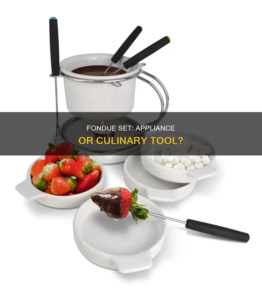 is a fondue set an appliance