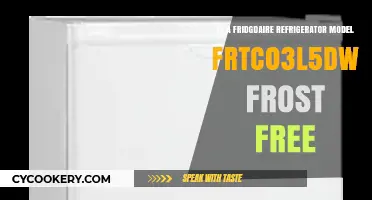 Exploring the Features of the Frigidaire Model FRTC03L5DWO: Is It Frost-Free?