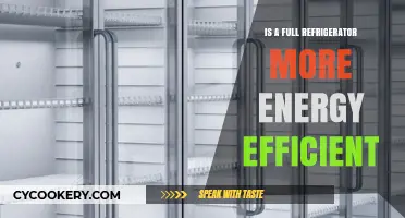 Full Fridges vs. Empty: Which Saves More Energy?