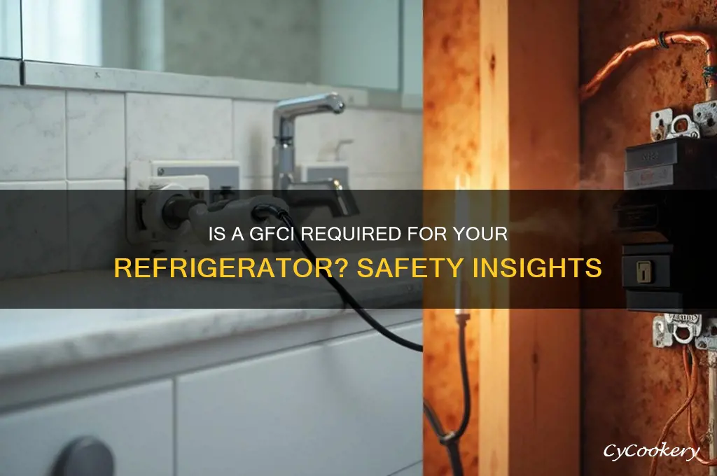 is a gfci required for a refrigerator
