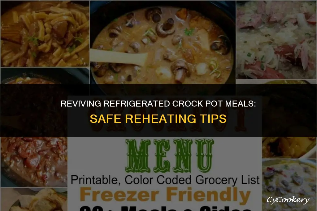 is a refrigerated crock pot ok to reheat