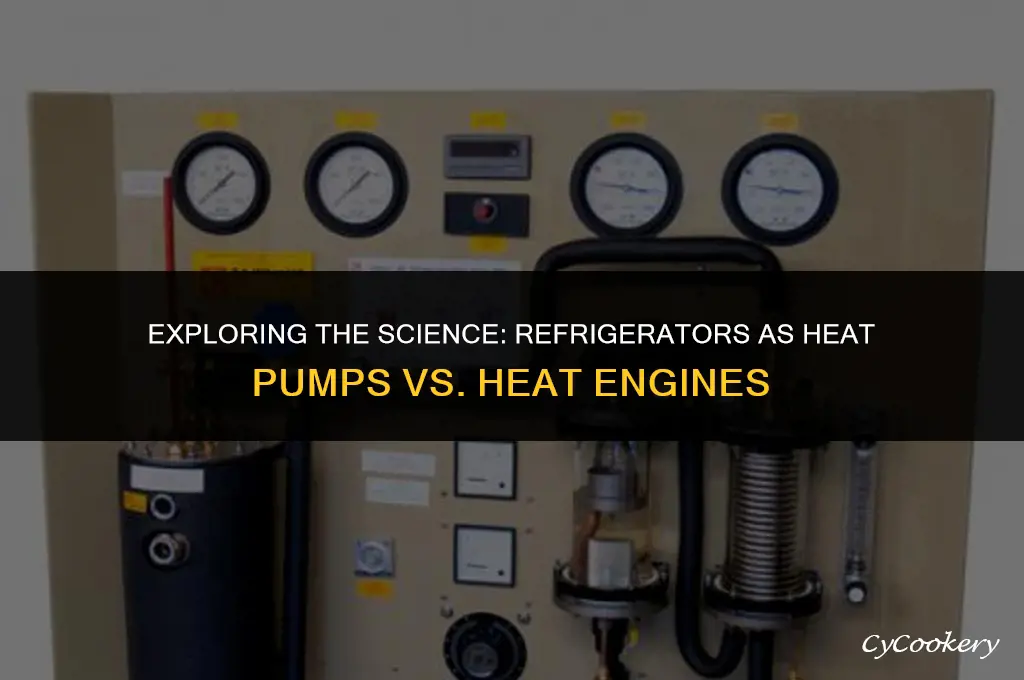 is a refrigerator a heat pump or heat engine