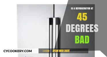 Is Your Fridge Too Warm? 45 Degrees and Potential Risks
