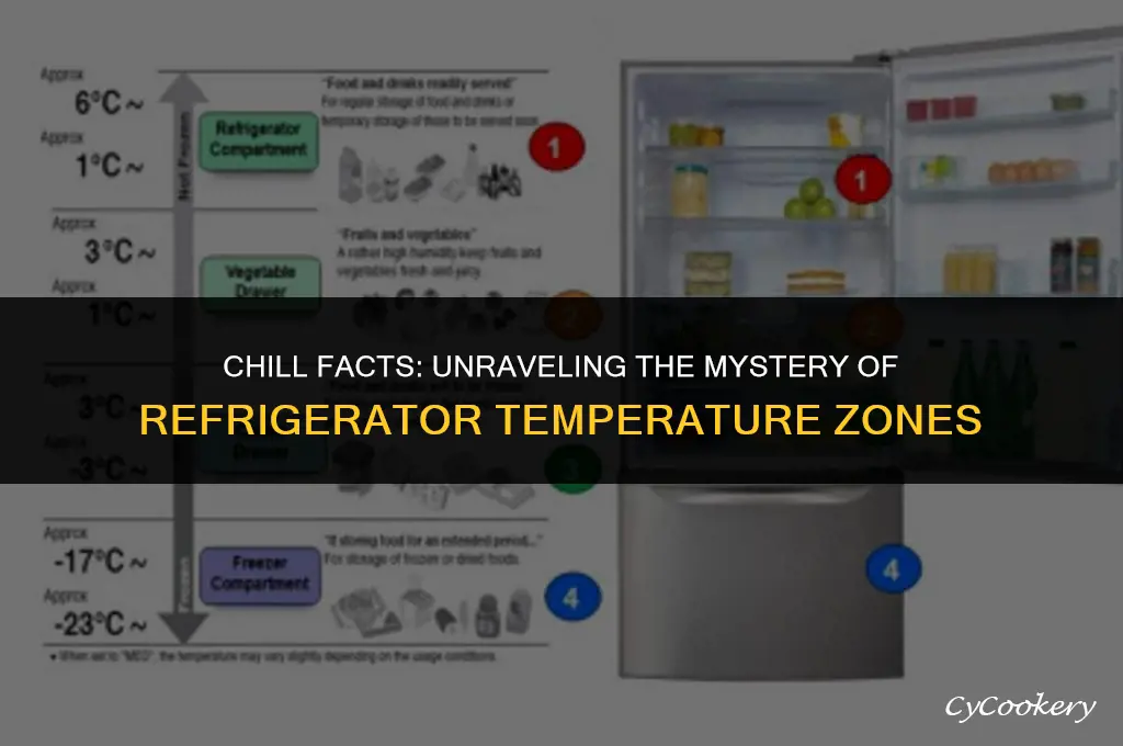 is a refrigerator colder on top or bottom