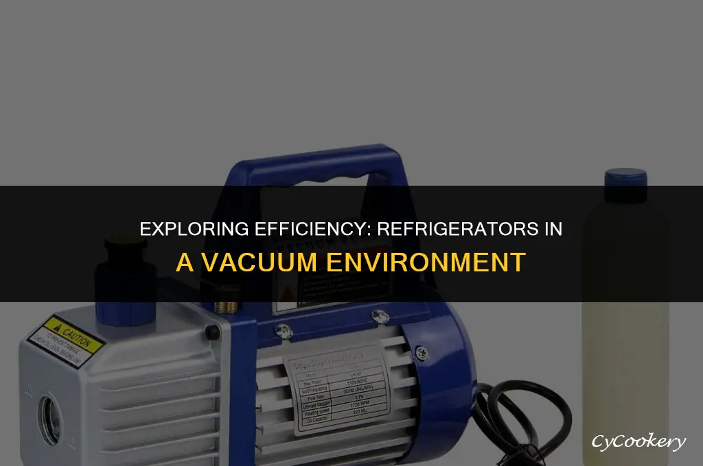 is a refrigerator more efficient under a vacuum